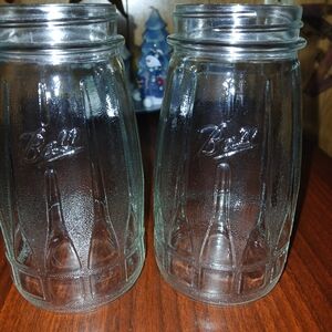 Ball Clear Glass Storage Jars